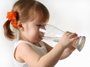 Drinking fresh Kangen Water - Alkaline, Ionized Water